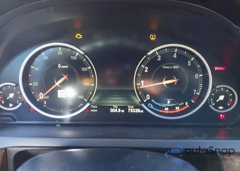 2014 BMW Alpina B7 z USA, uszkodzony, nr VIN WBAYE8C50ED135826